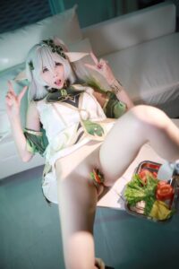 【cos写真】上杉绘梨落 - 纳西妲【46P/度盘/748M】