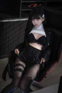 【cos写真】矢量鱼 - 蔚蓝档案 调月莉音【36P/度盘/191M】