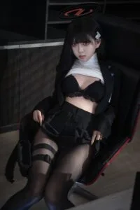 【cos写真】矢量鱼 - 蔚蓝档案 调月莉音【36P/度盘/191M】