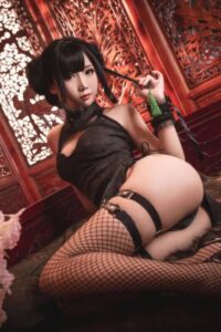 【写真】 面饼仙儿 - 魔女旗袍【33P/度盘/322M】