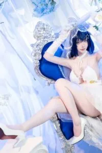 【cos写真】一色雨 - 新泽西 白雪之仪【20P1V/度盘/1.01G】