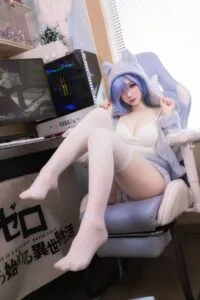 【cos写真】雪晴Astra - Re0 蕾姆猫【13P/度盘/106M】
