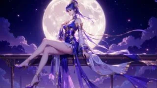 【AI图包】林丁 圣采儿-夜月【度盘/1.17G】