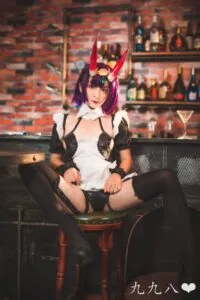 【cos写真】九九八XY - FGO 酒吞童子女仆【70P/度盘/495M】
