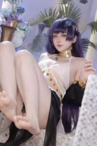 【cos写真】屿鱼 - 碧蓝航线 吾妻 同人舞娘【45P/度盘/134M】
