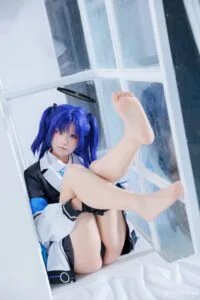 【cos写真】lunananya -  蔚蓝档案 早濑优香【20P/度盘/130M】