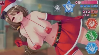 【SLG】 与圣诞装义姐妈妈的甜蜜色色野球拳对决 ママサンタ義姉とイチャラブえっち野球拳 AI汉化版【600M】