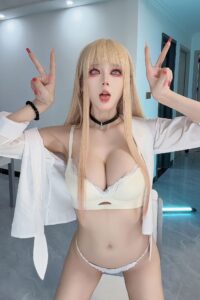 【cos写真】九言 - 2月月票 喜多川海梦【58P5V/度盘/392M】