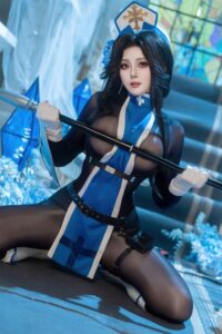 【cos写真】Natsuko夏夏子 - NIKKE 梅登·冰玫瑰【71P/度盘/662M】