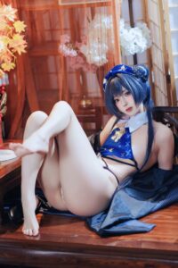 【cos写真】南鸽 - 西园寺南歌 蔚蓝档案 妃咲【50P/度盘/430M】