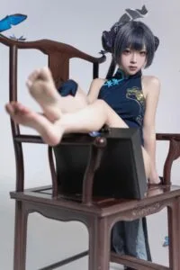 【cos写真】矢量鱼 - 蔚蓝档案 龙华妃咲【24P/度盘/238M】