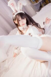 【写真】神楽坂真冬 - 毛绒白兔【75P2V/度盘/316M】