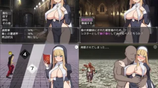 【RPG】 修女菲莉亚与银欲魔窟 シスターフィリアと银欲の魔窟 AI汉化版 【度盘/1G】