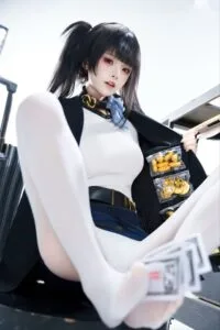 【cos写真】九柒喵 - Nikee胜利女神 索拉【24P/度盘/128M】