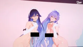 【3D/Dope】  洛瑟菈和坎特拉蕾的性欲沙滩【度盘+夸克/1.1G】