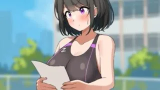 【同人动画】真面目な水泳部員が顧問の先生にメスちしちゃいました【度盘/370M】