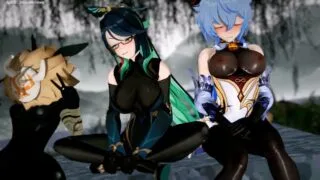 【3D/AlphaG】闲云 申鹤 甘雨 依旧三人组艾草【度盘+夸克/30M】