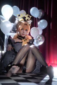 【cos写真】矢量鱼 - 蔚蓝档案 伊落玛丽偶像 【40P/度盘/302M】