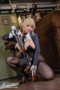 【cos写真】KANEKO_咔喵 - Nikke 爱德·特工兔女郎【32P/度盘/164M】