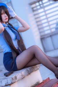 【写真】二佐Nisa - 约会大作战 狂三 女警【28P/度盘/376M】