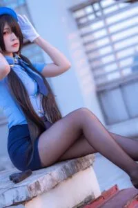 【写真】二佐Nisa - 约会大作战 狂三 女警【28P/度盘/376M】