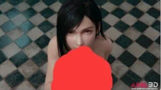 【3D】蒂法 公共厕所被公用【度盘/迅雷/UC/191MB】
