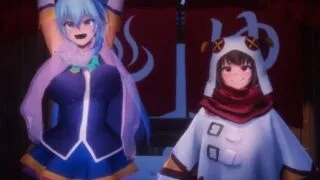 【3D】[ミツボシ]为美好的世界献上祝福：雪見温泉【度盘/迅雷/UC/396MB】