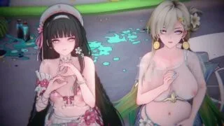 【3D】【白墨】干啥子调教千小妹 琳奈×千咲【度盘/夸克/424M】