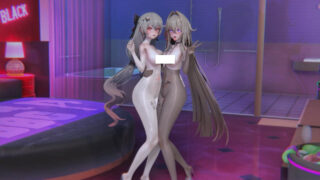 【3D】【绯村惠惠】定制公开-QOS大月下Theresa&瑟利姆Thelema双飞【度盘/夸克/415M】