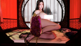 【3D】【玲玉】 古风红妆美人 + 绿水鬼 γ 古风黑丝美人【24分/度盘/夸克/622M】