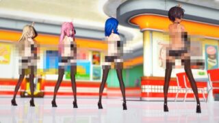 【MMD】八奈见杏菜 × 烧盐柠檬 × 姬宫华恋 × 四季家梦子 Pink Label 舞蹈【度盘/迅雷/UC/331MB】