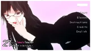 【3D/官中/步兵】27岁女教师 日常一幕 第1章【度盘/1G】