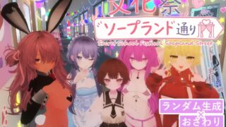 【3D/官中】暗文化祭泡泡浴街 裏文化祭ソープランド通り ver1.02【度盘/3.17G】