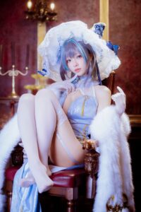 【COS】ElyEE子 - Cheshire Cheongsam ver.柴郡旗袍【37P/度盘/161M】
