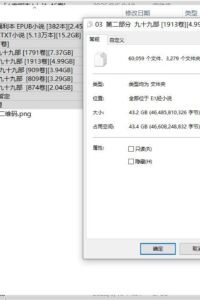 【轻小说】轻小说资源大合集六万本【迅雷/43GB】[已补9月11]