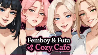 【SLG/官中】男娘扶她温馨咖啡厅 Femboy Futa Cozy Cafe【度盘/810M】