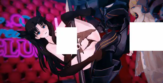 【MMD/无修】糖霜o 大佬 26.8 作品 聖”杯”顫蒸 凜&Saber【度盘/1G】
