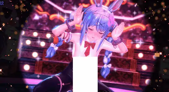 【MMD/无修正】あけあけ 大佬 26.5 作品 87.[定制NTR]兎田ぺこら 公演LIVE (ラビットホール) 4K【度盘/3G】