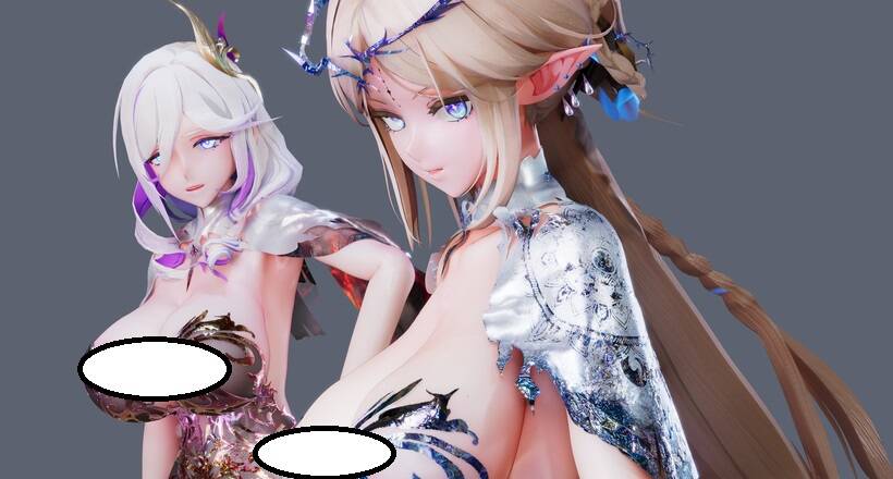 【MMD/无修正】妖艳骑士 作品合集 25.2-25.7【度盘/23G】