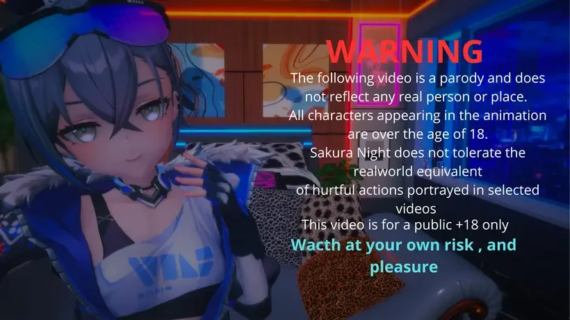 【3D动画/无修正】Sakura Night 25.11 作品 N°34 Silver Wolf - Honkai Star Rail【度盘/3G】