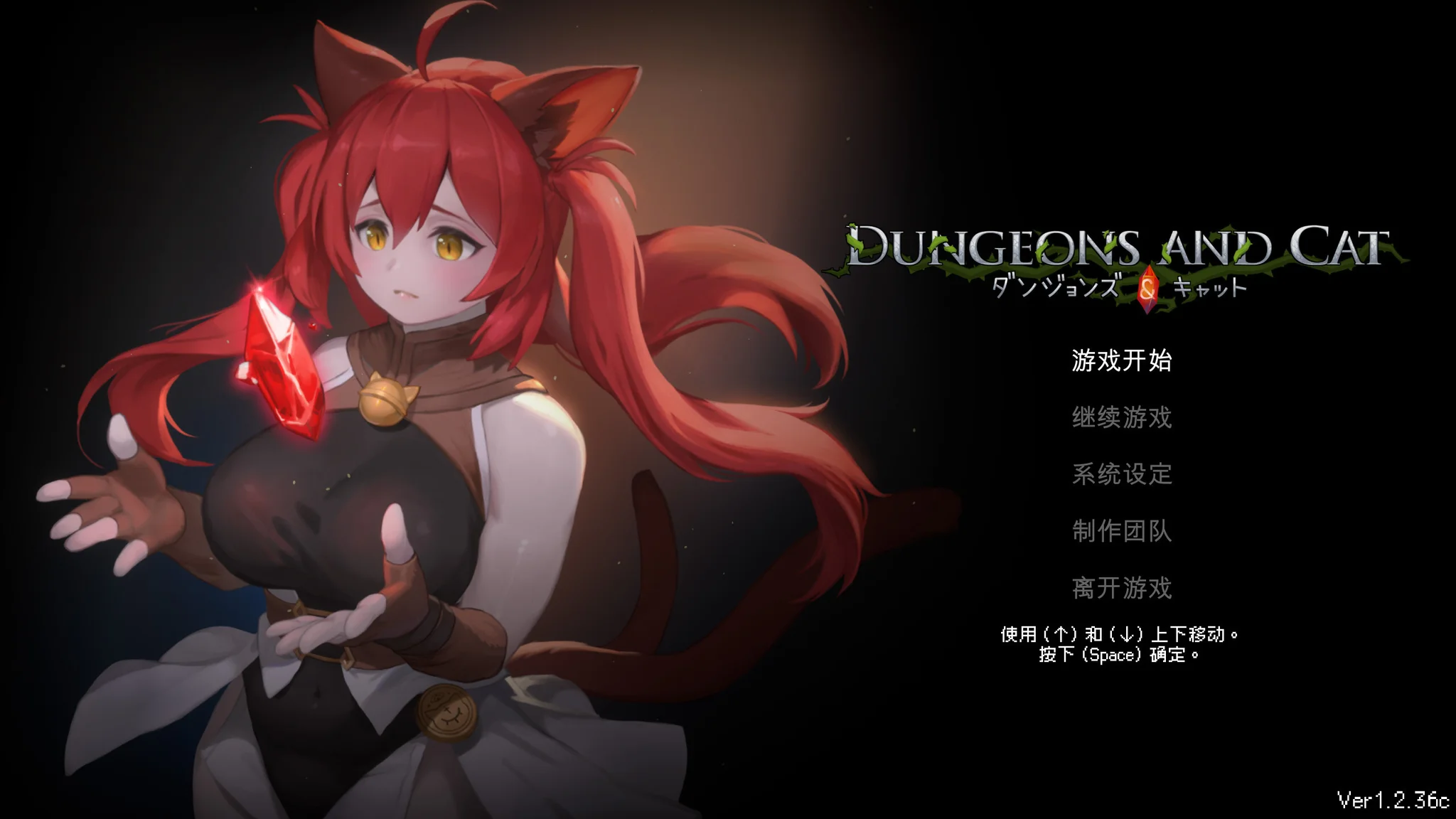 【ACT/官中/步兵】猫与地下城 ダンジョンズ & キャット Dungeons And Cat v1.2.36c【度盘/11.5G】