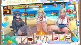 【SLG】辣妹生存!～在无人岛也要边搞制作边享受后宫搞笑生活 ギャルサバッ!～無人島でもクラフトしながらハーレムな笑～ +DLC【度盘/2.1G】