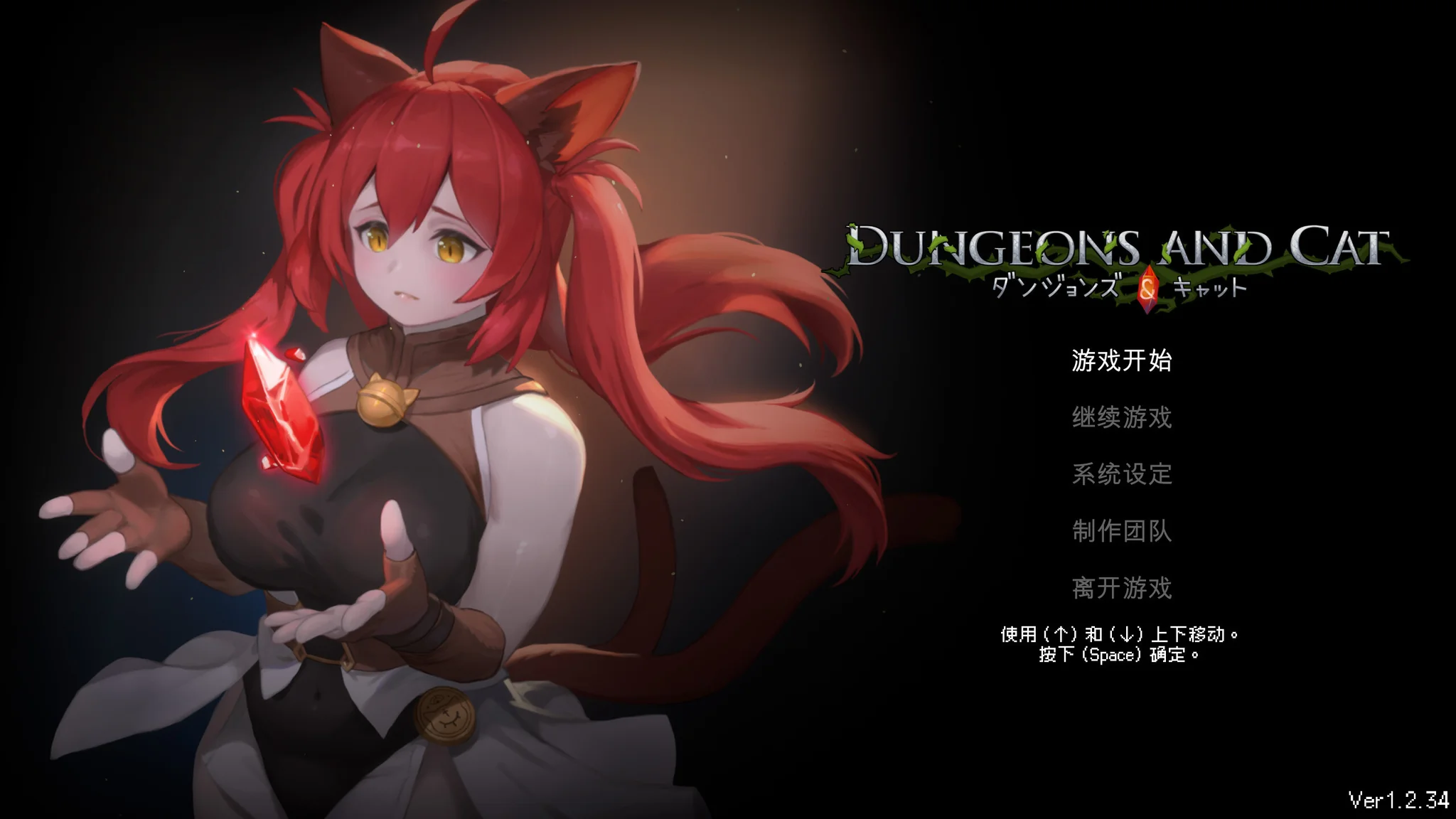【ACT/官中/步兵】猫与地下城 ダンジョンズ & キャット Dungeons And Cat v1.2.34【度盘/11.5G】