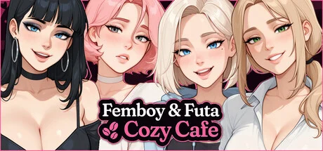 【SLG/官中】男娘扶她温馨咖啡厅 Femboy Futa Cozy Cafe【度盘/896M】