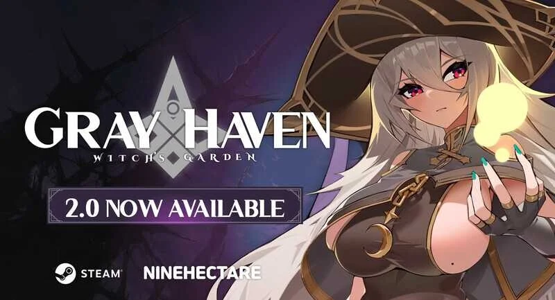 【RPG/官中】灰色乐园 Gray Haven : Witch's Garden v4.2.4【度盘/11.2G】