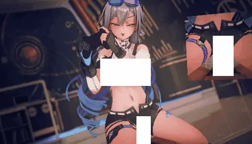 【MMD/无修正】SuzumeisGood 大佬 26.5 作品 銀狼LV.999 - I’m Ready【度盘/4G】