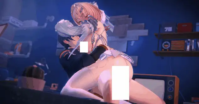 【3D/无修】MOMO 大佬 26.9 作品 No.078_和蕾米埃爾共度良宵+差分【度盘/3G】