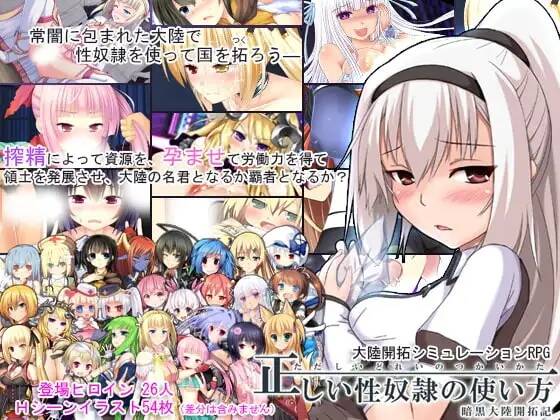 【SLG/汉化】正しい性奴○の使い方-暗黒大陸開拓記 ver2.20【RJ166249】【度盘/1.32G】